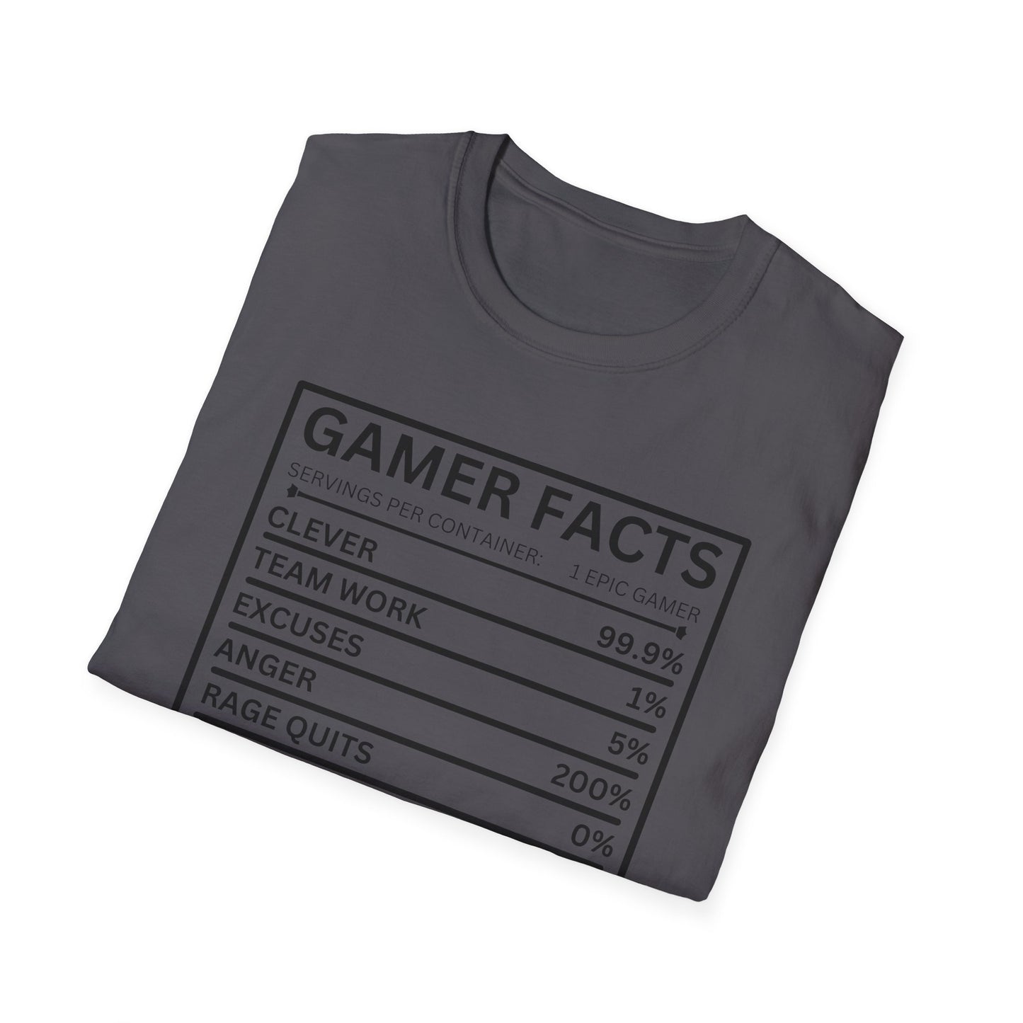 Gamer Facts- Men's Softstyle T-Shirt