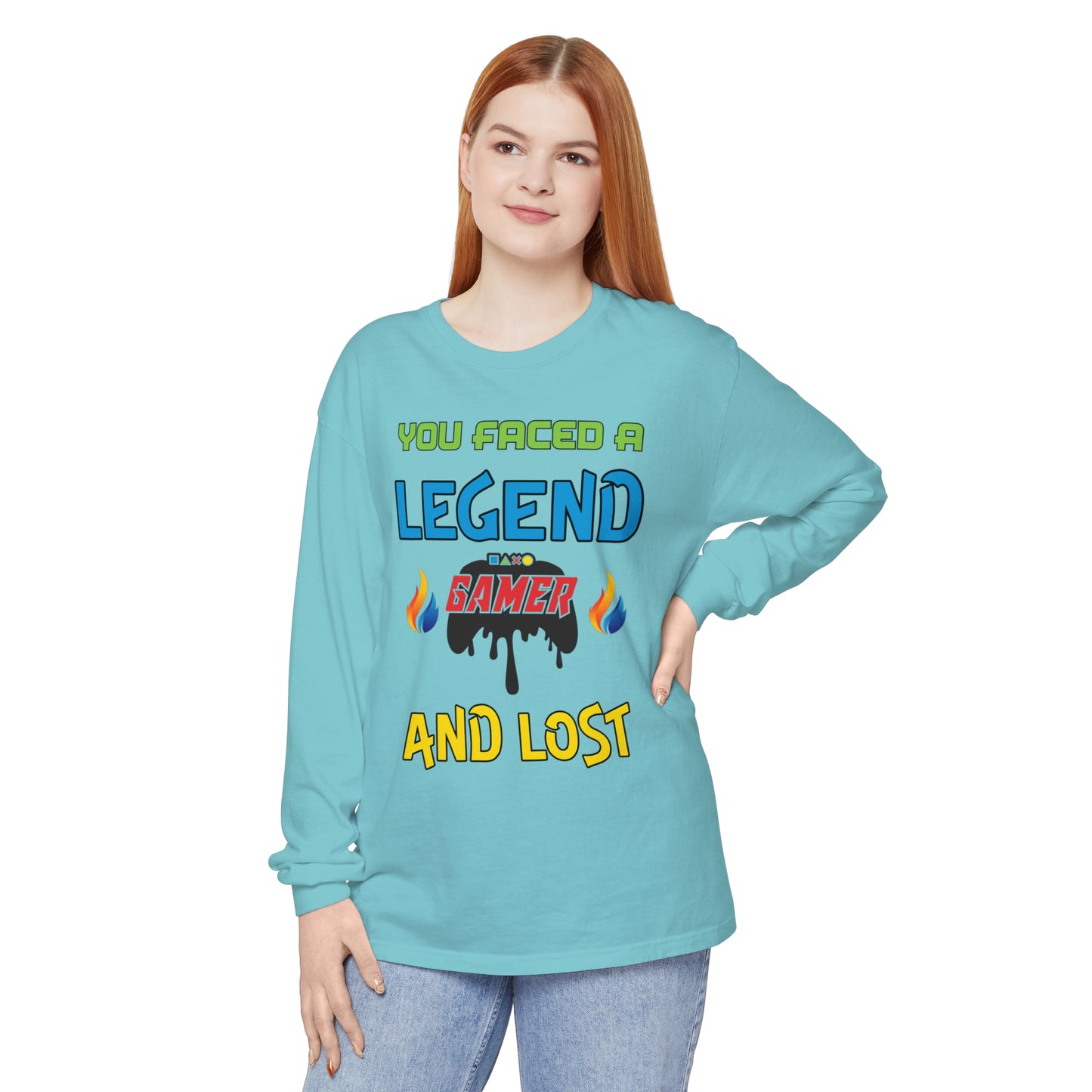 You Faced a Legend- Women's Long Sleeve T-Shirt