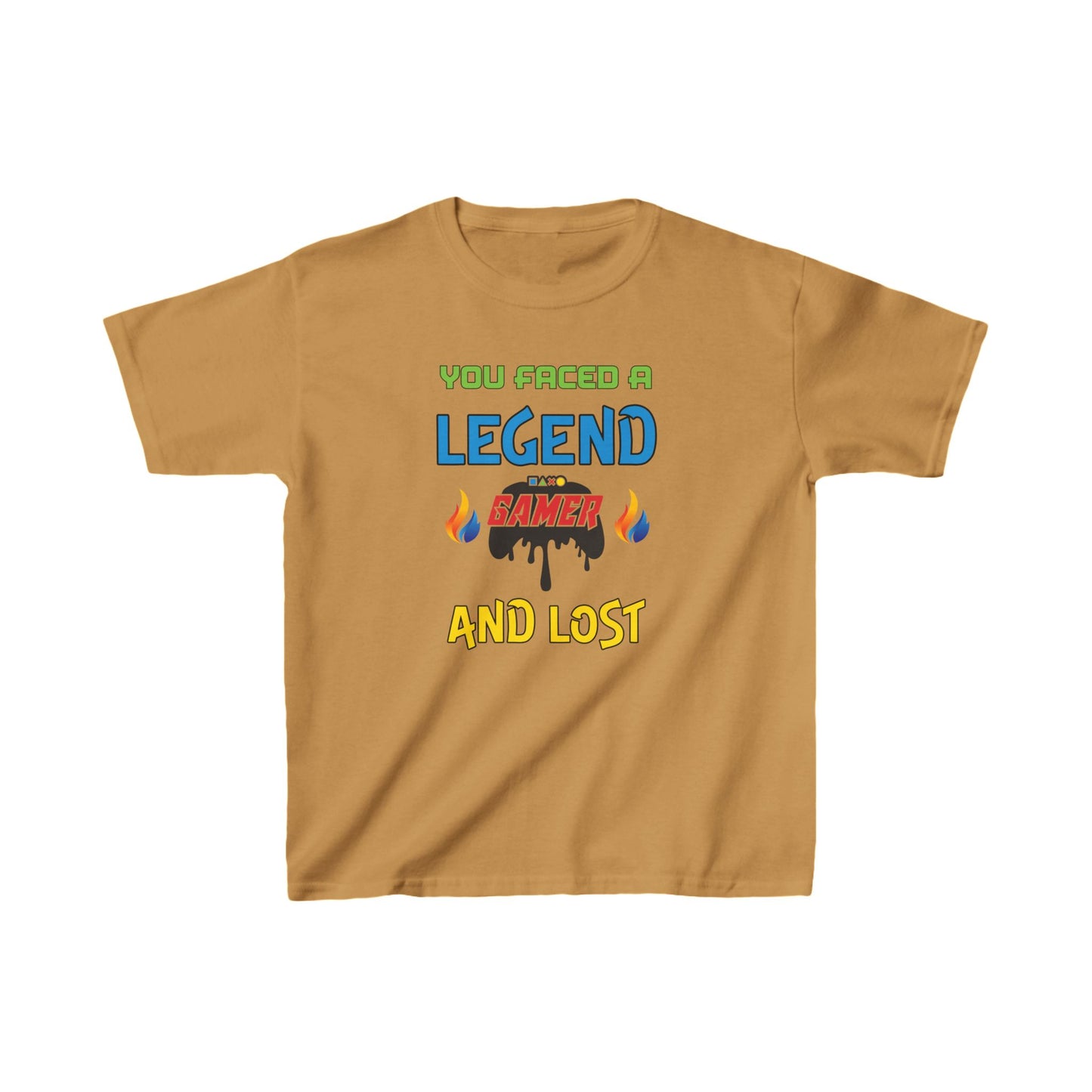 You Faced a Legend- Kids Heavy Cotton™ Tee