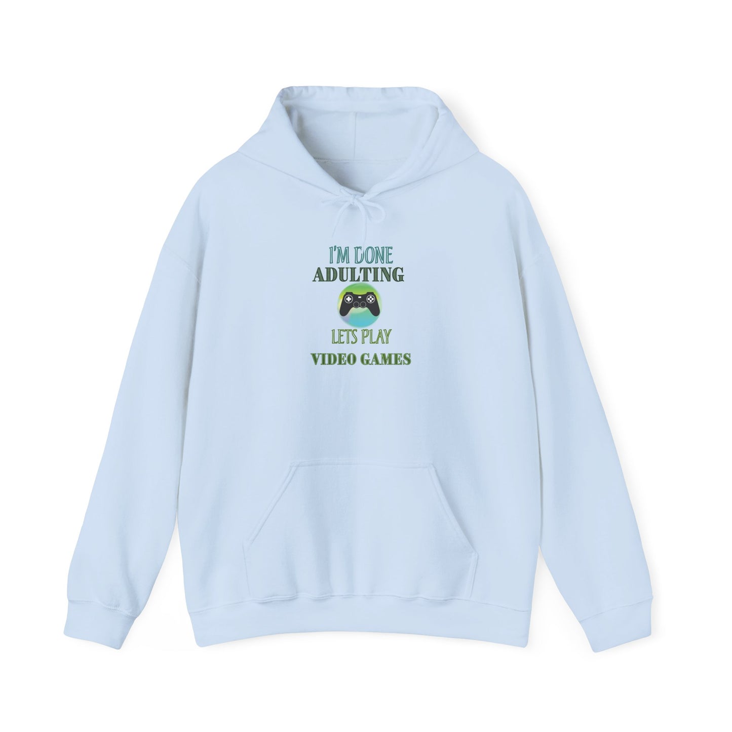 I'm Done Adulting- Men's Heavy Blend™ Hoodie