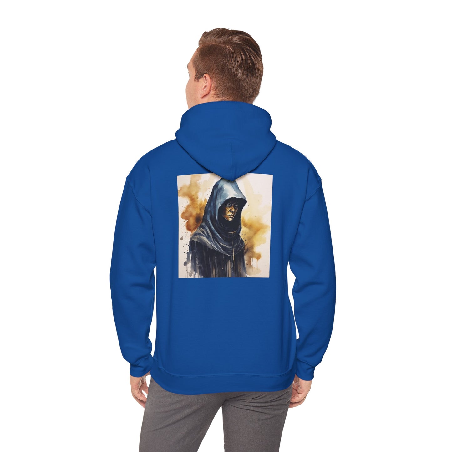 Hooded Figure- Men's Heavy Blend™ Hoodie