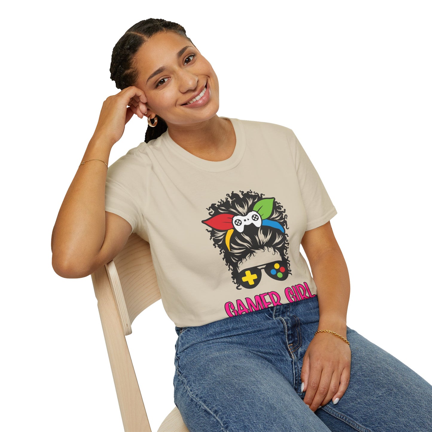 Gamer Girl- Women's Softstyle T-Shirt