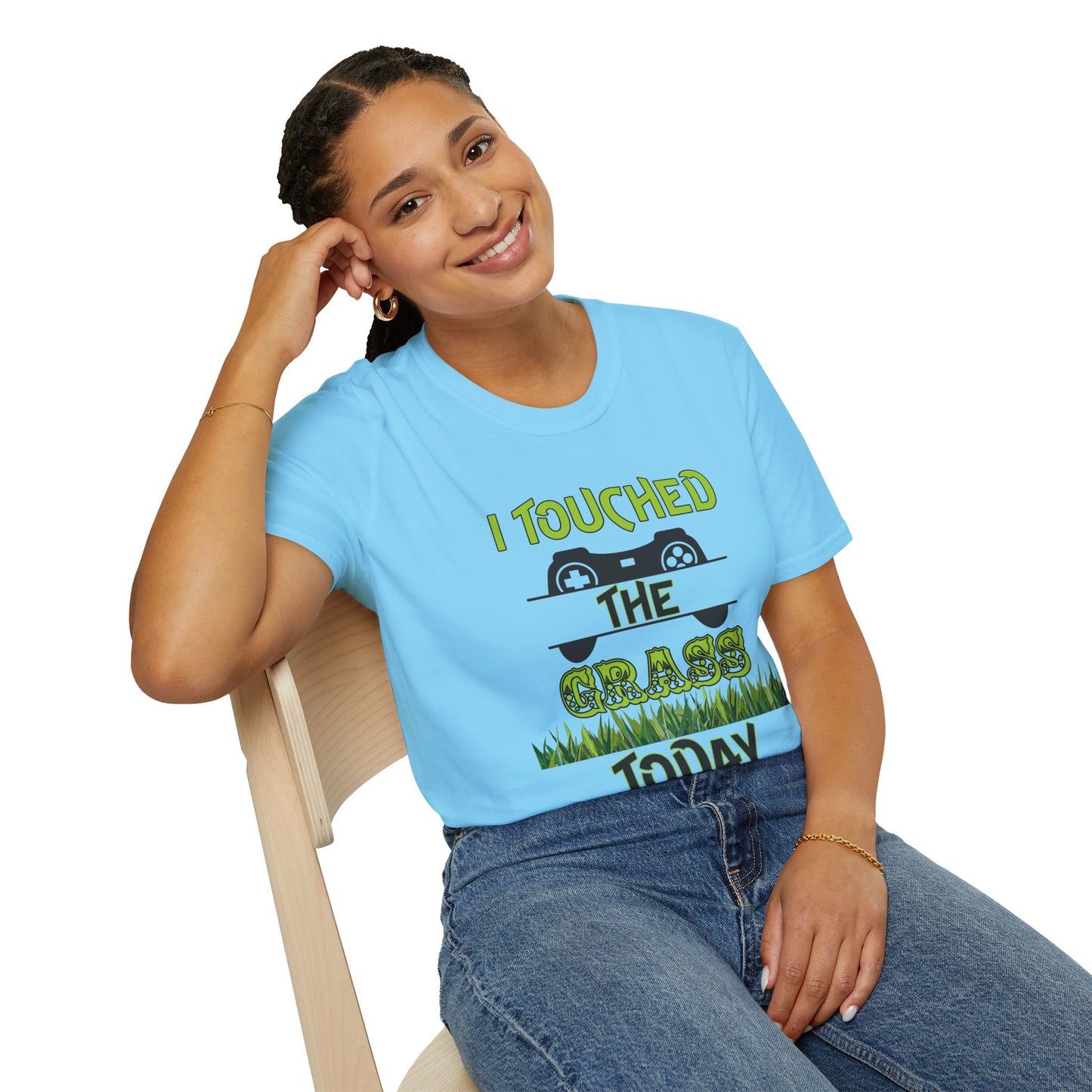 I Touched The Grass- Women's Softstyle T-Shirt