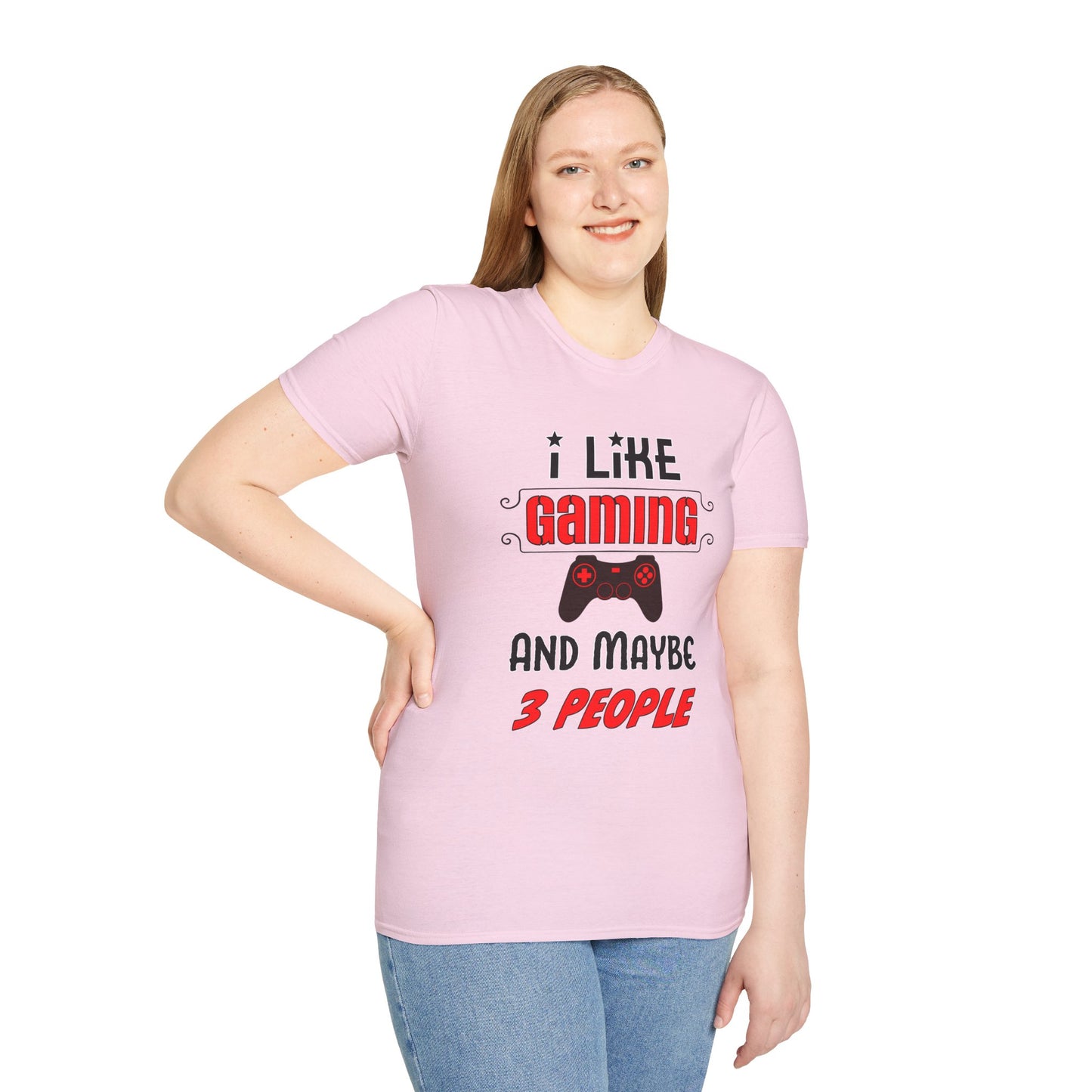 I Like Gaming- Women's Softstyle T-Shirt