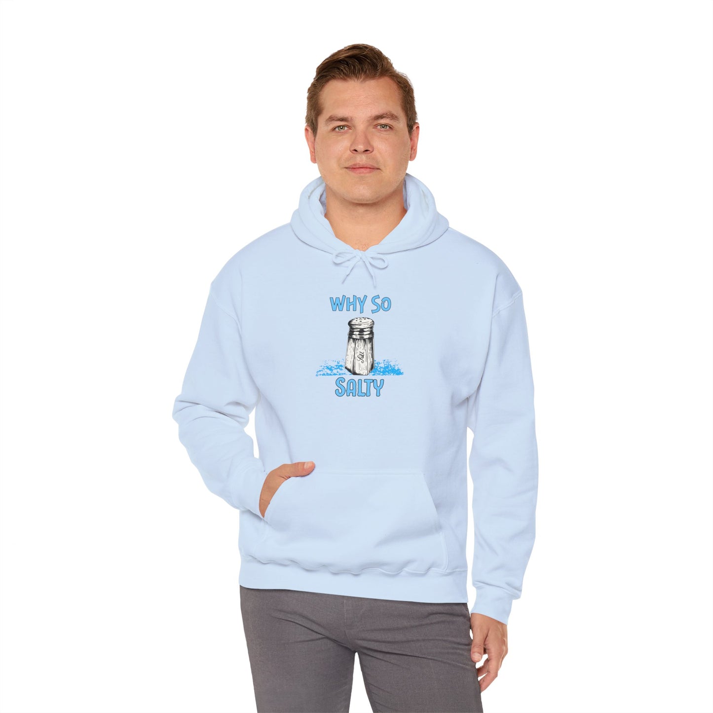 Why So Salty- Men's Heavy Blend™ Hoodie