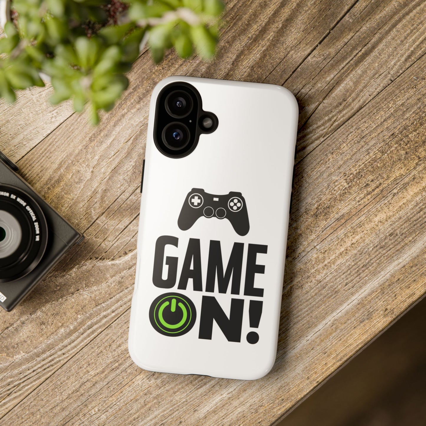 Game On- iPhone Tough Cases