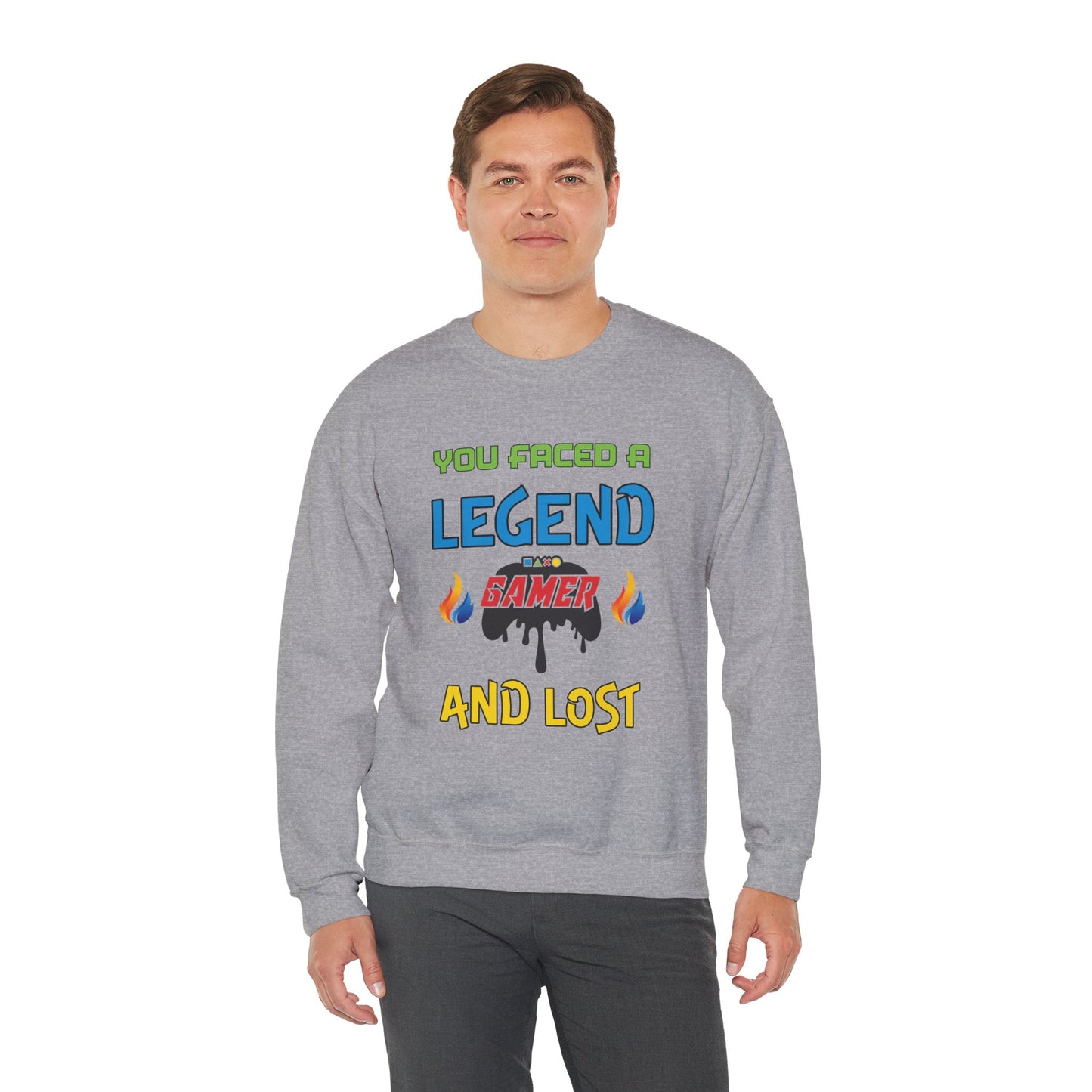 You Faced a Legend- Men's Sweatshirt