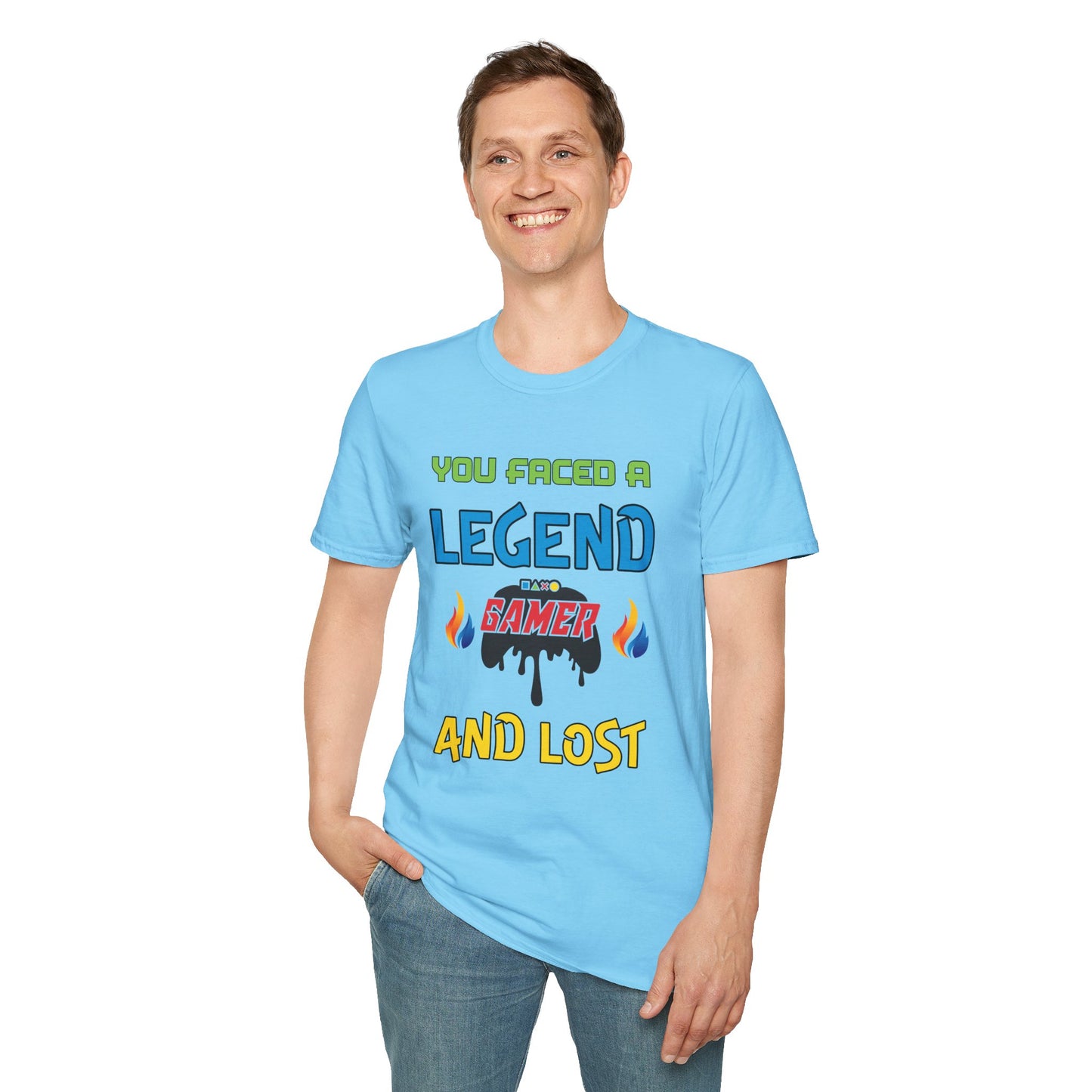 You Faced a Legend- Men's Softstyle T-Shirt