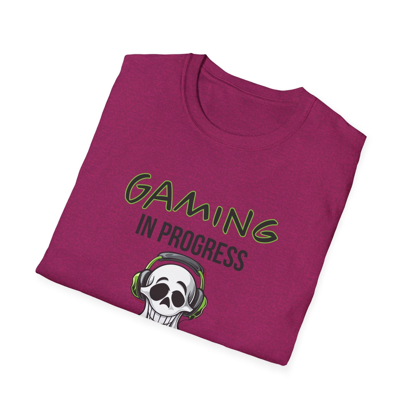 Gaming In Progress- Women's Softstyle T-Shirt