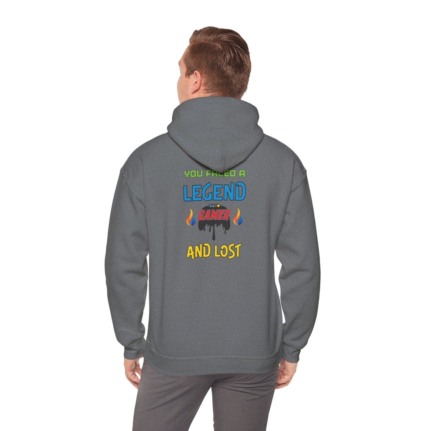 You Faced A Legend- Men's Heavy Blend™ Hoodie