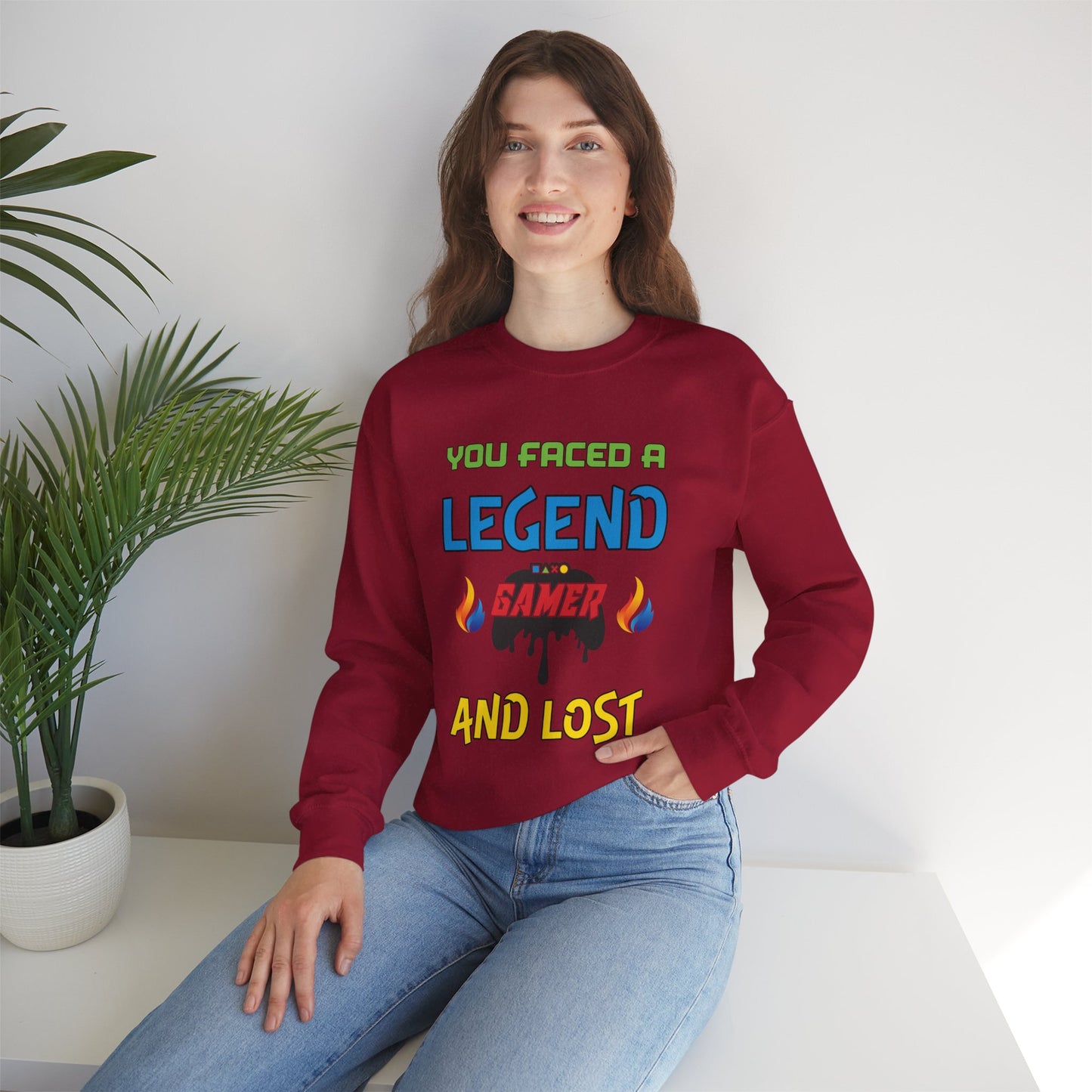 You Faced a Legend- Women's Sweatshirt