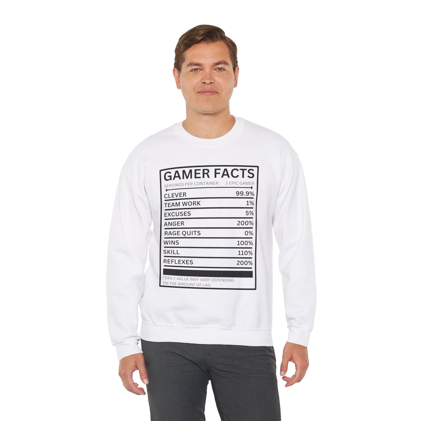 Gamer Facts- Men's Sweatshirt