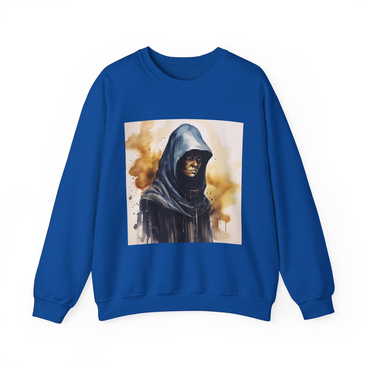 Hooded Figure- Men's Sweatshirt