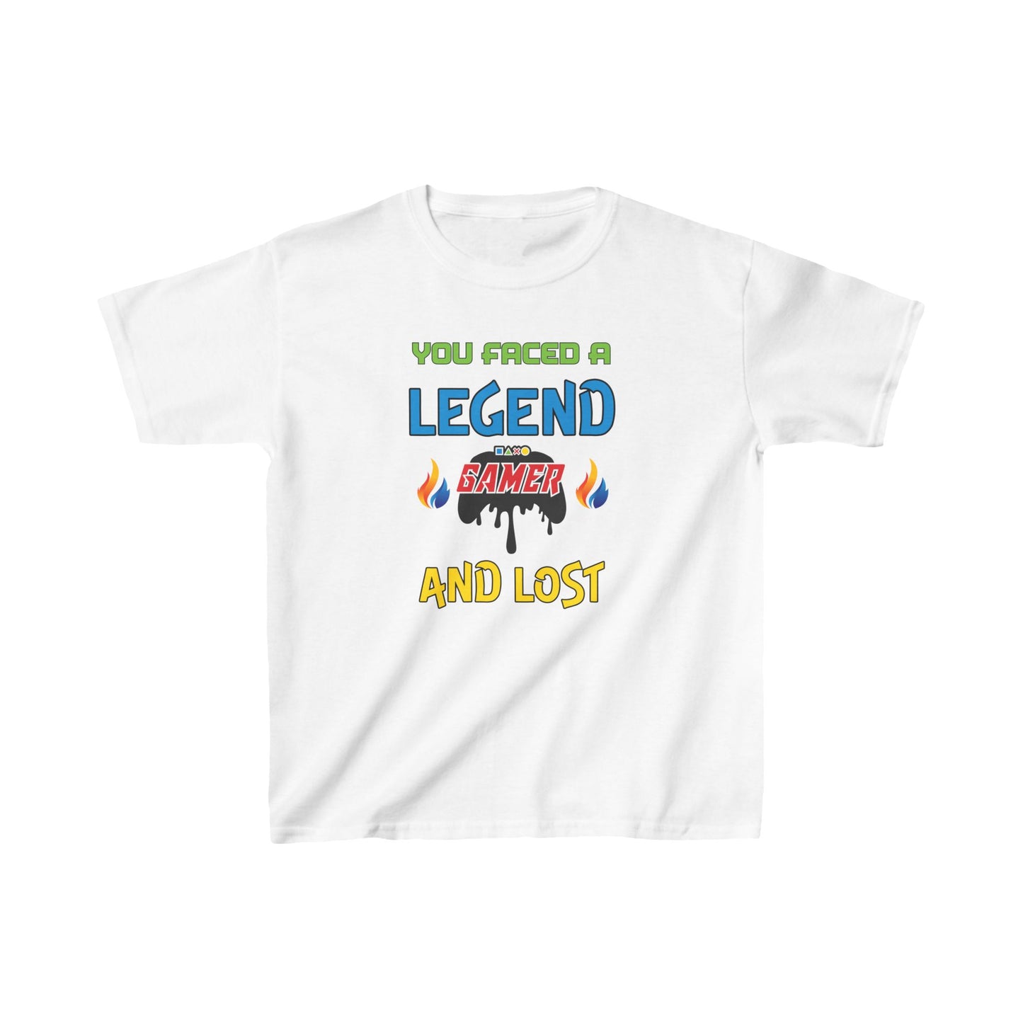 You Faced a Legend- Kids Heavy Cotton™ Tee