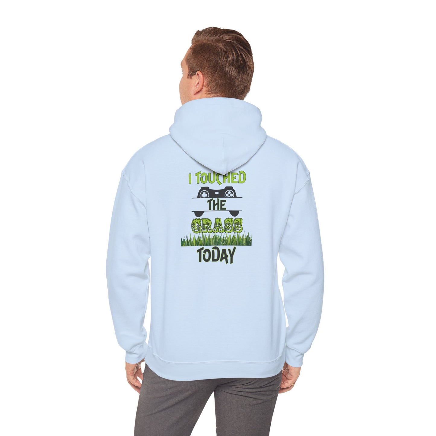 I Touched The Grass- Men's Heavy Blend™ Hoodie