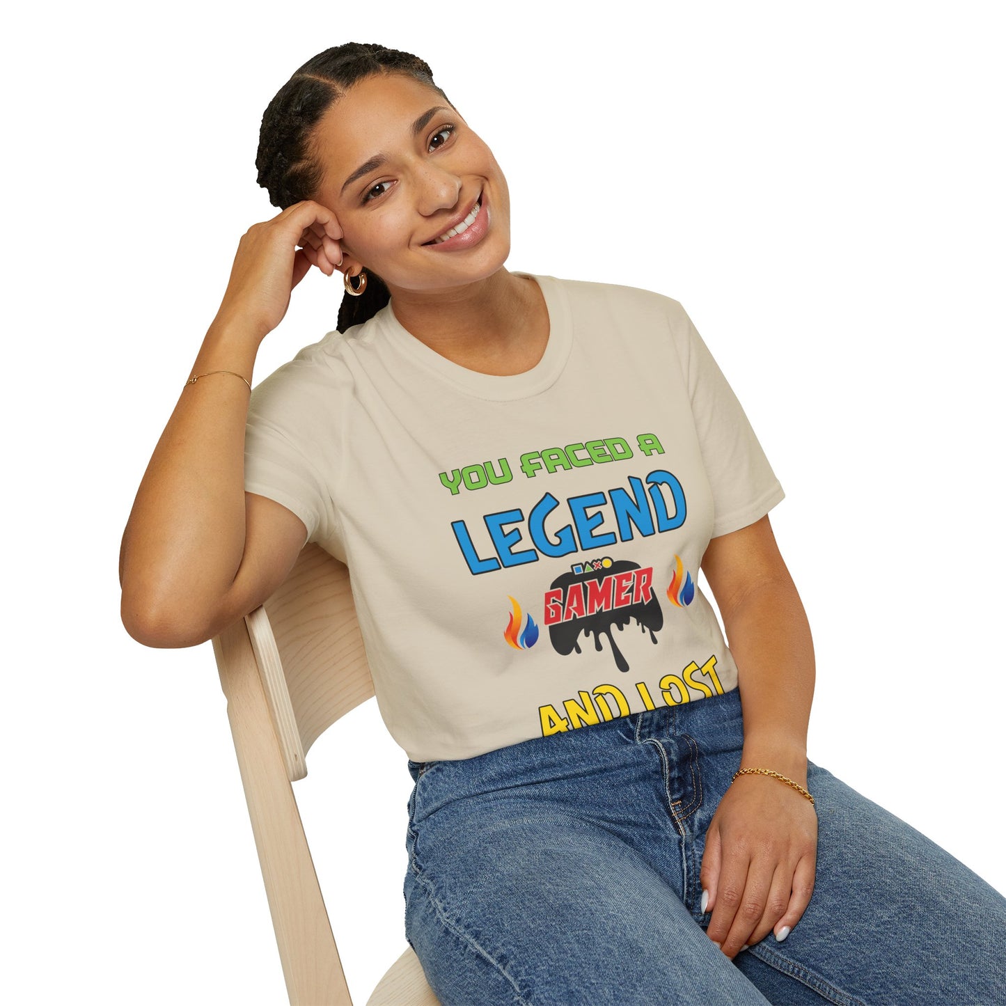 You Faced a Legend- Women's Softstyle T-Shirt