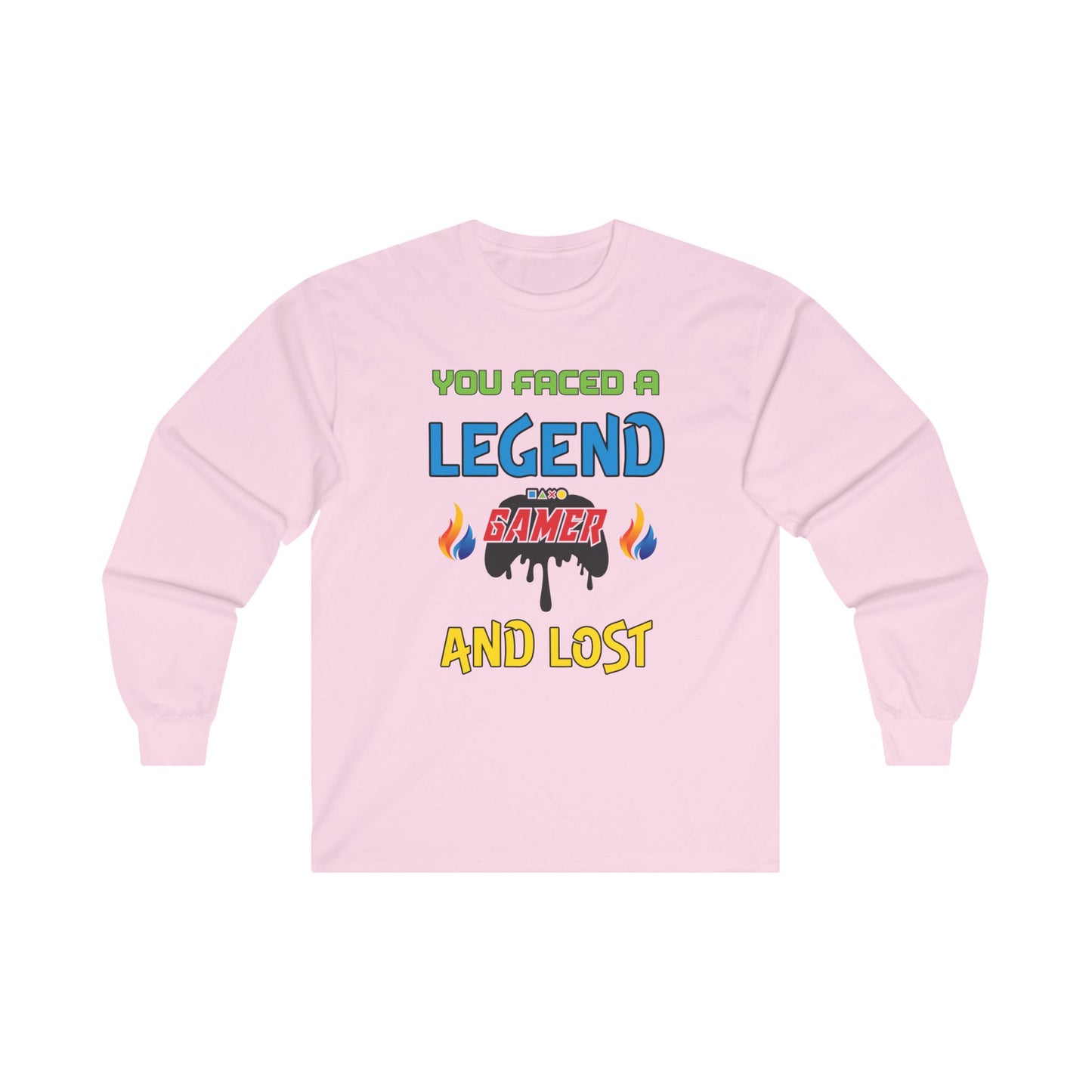 You Faced a Legend- Men's Long Sleeve Tee