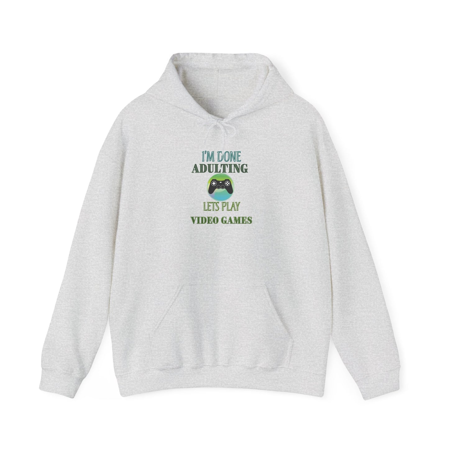 I'm Done Adulting- Men's Heavy Blend™ Hoodie