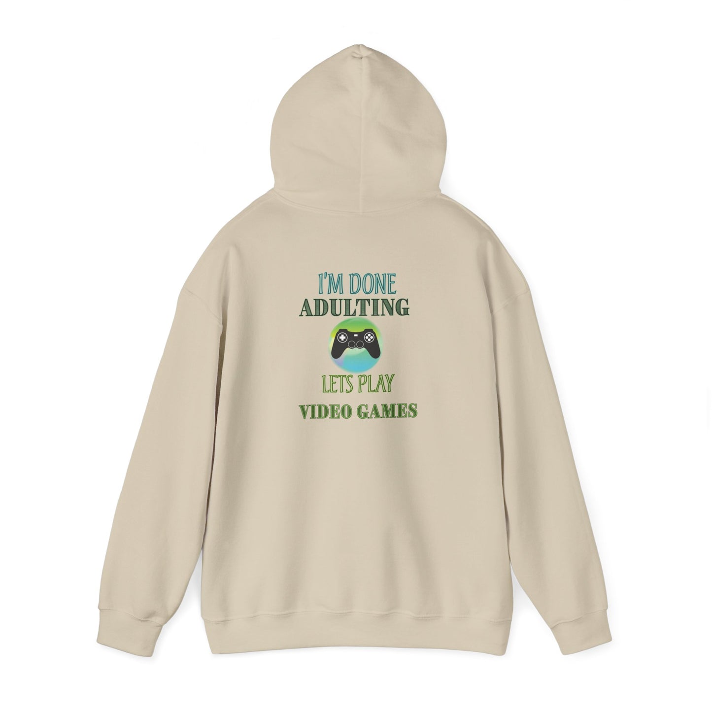 I'm Done Adulting- Men's Heavy Blend™ Hoodie