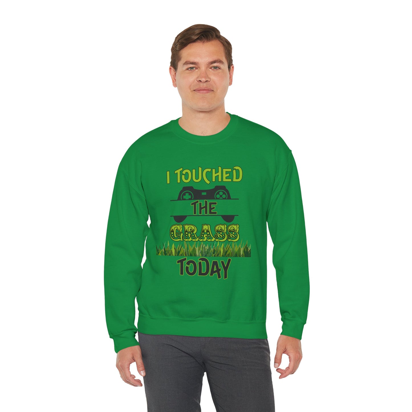 I Touched the Grass- Men's Sweatshirt