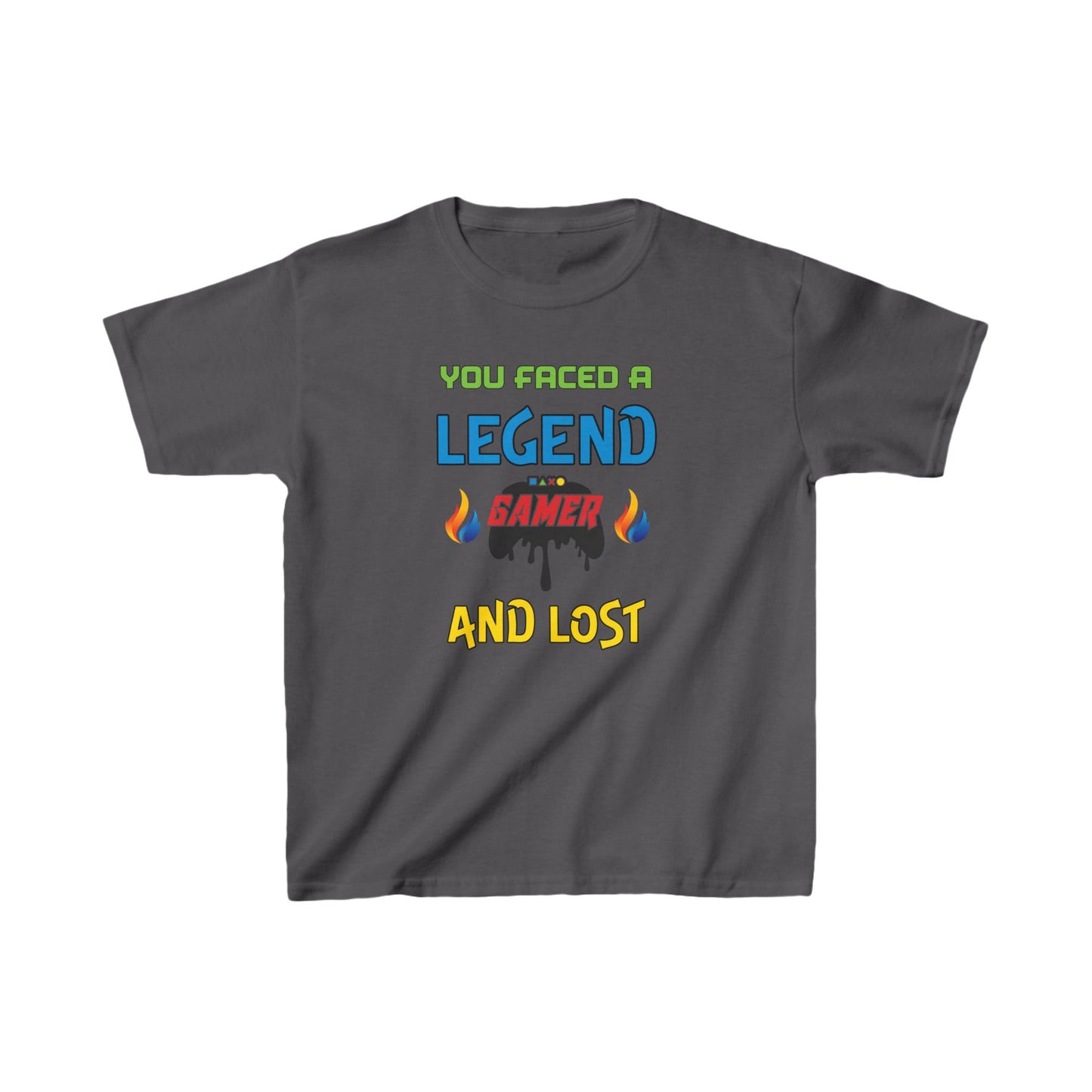 You Faced a Legend- Kids Heavy Cotton™ Tee