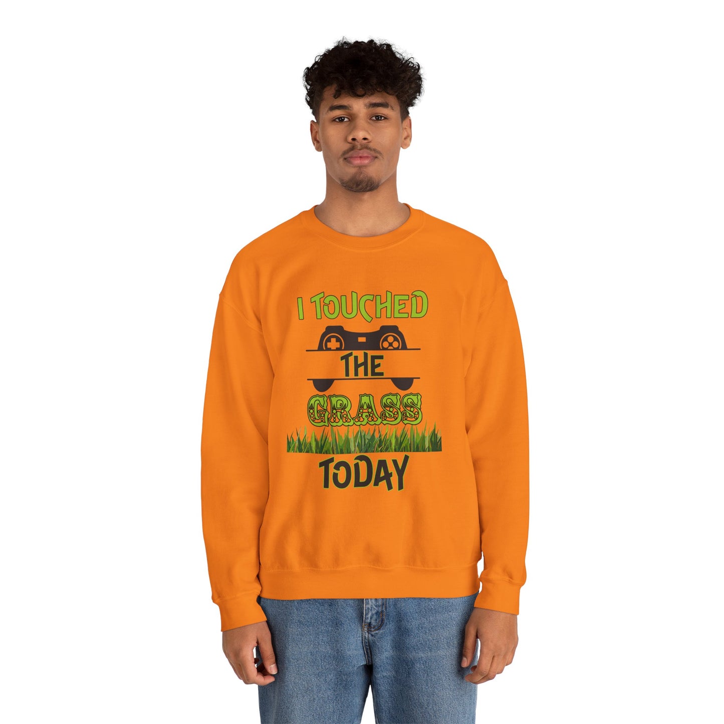 I Touched the Grass- Men's Sweatshirt