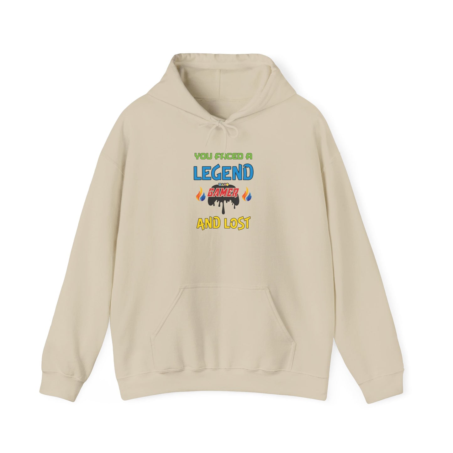 You Faced A Legend- Men's Heavy Blend™ Hoodie