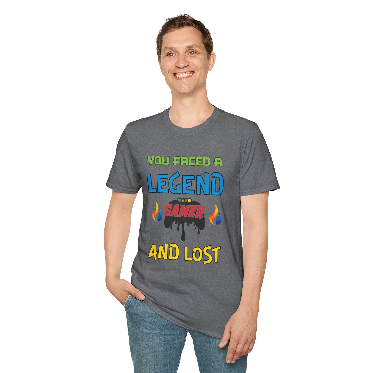 You Faced a Legend- Men's Softstyle T-Shirt