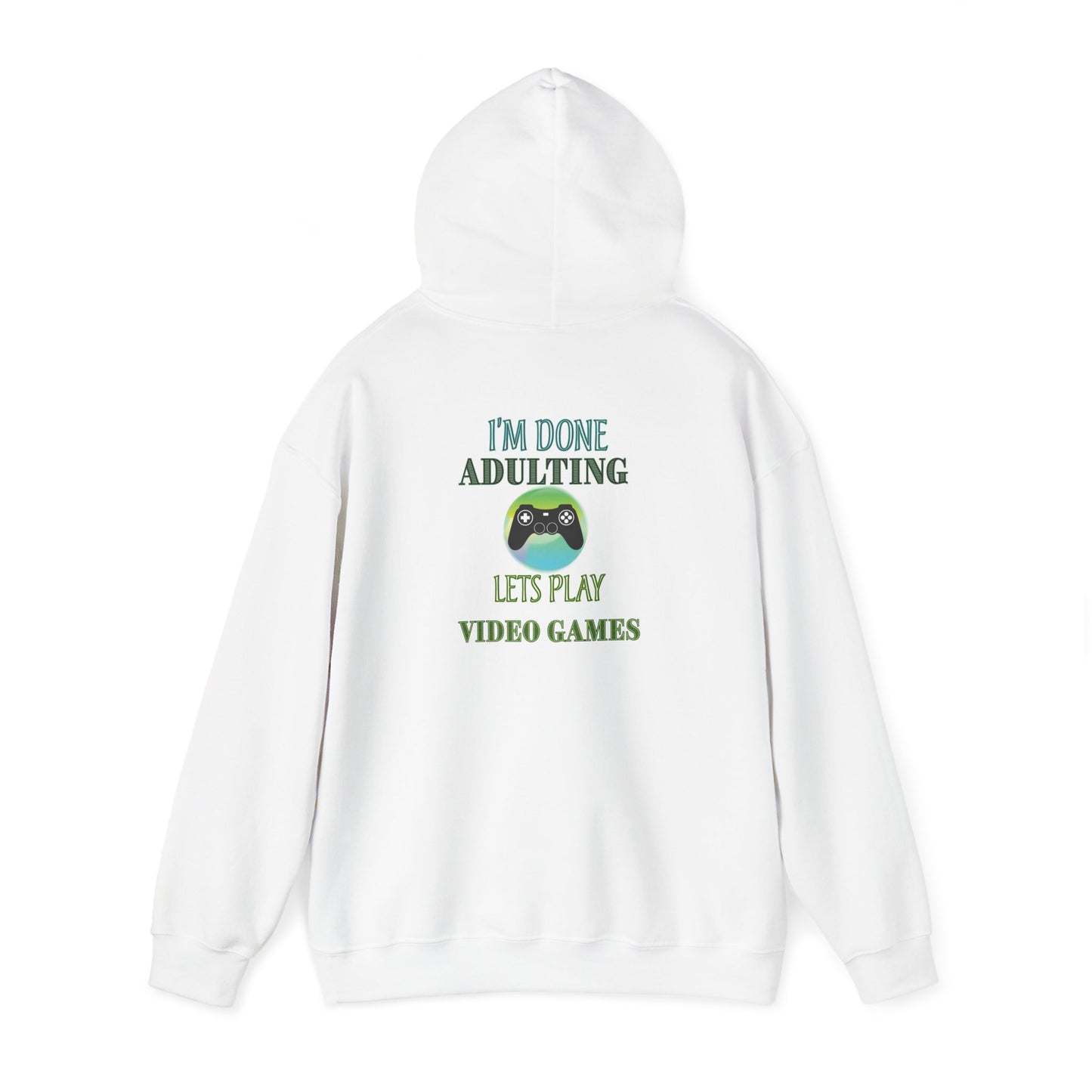 I'm Done Adulting- Men's Heavy Blend™ Hoodie