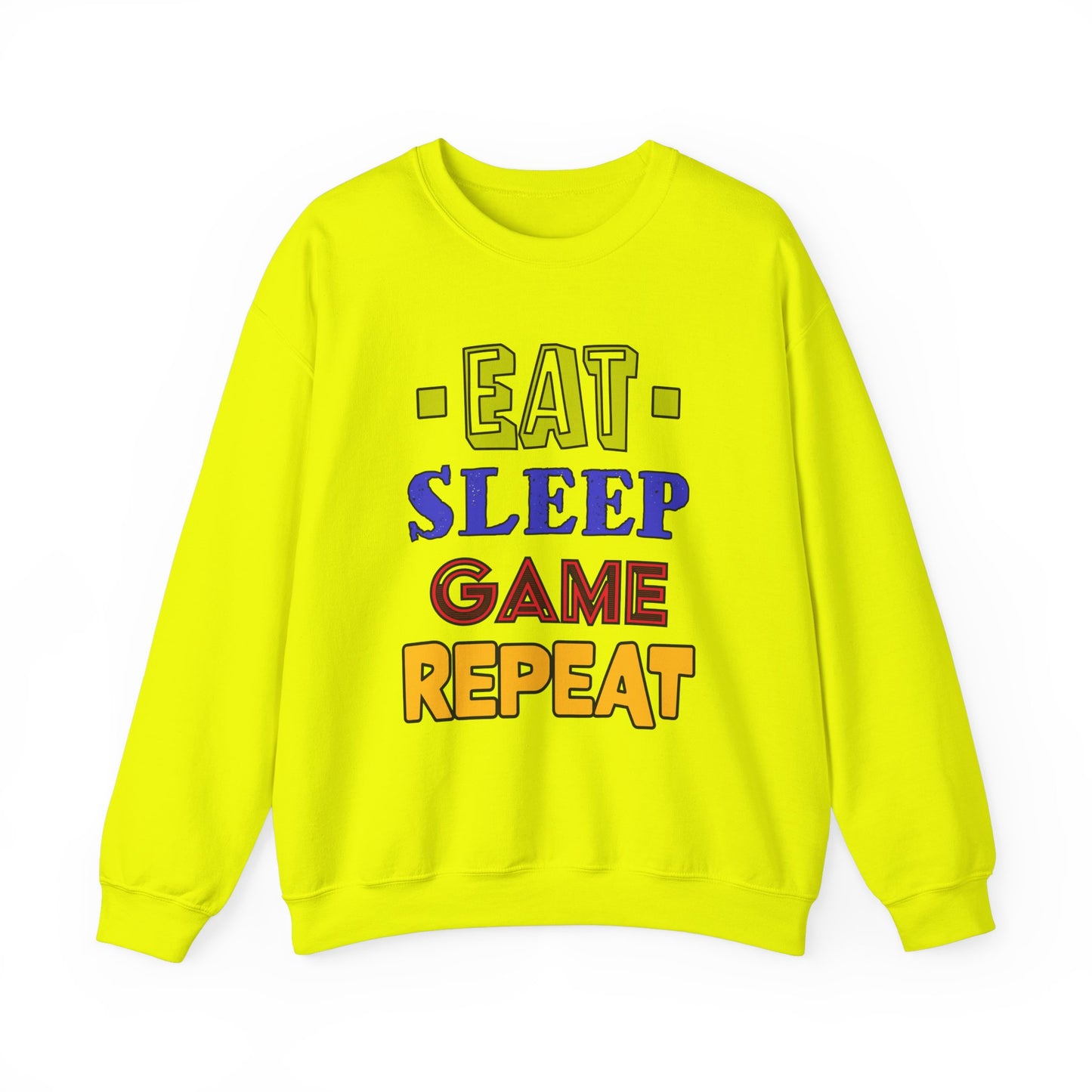 Eat Sleep Game Repeat- Men's Sweatshirt