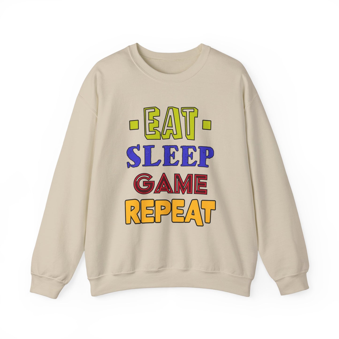 Eat Sleep Game Repeat- Men's Sweatshirt