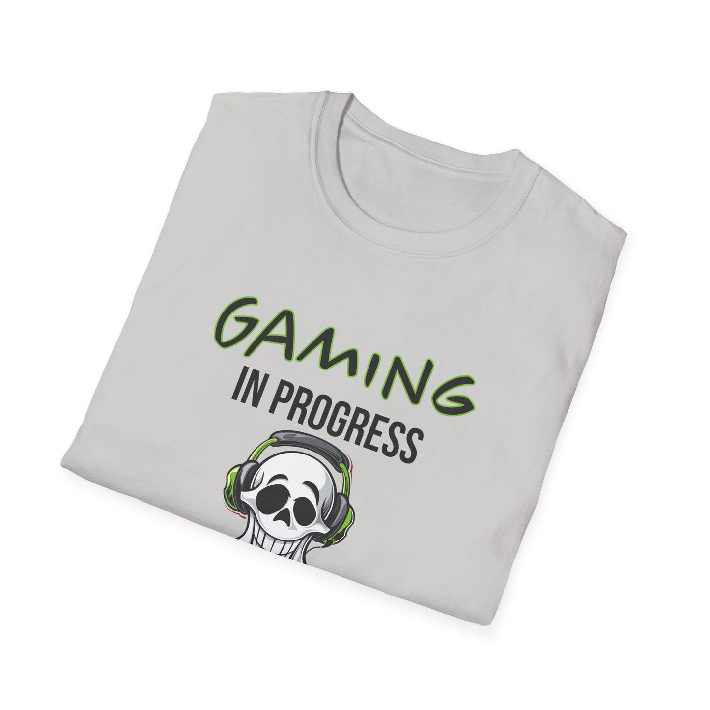 Gaming In Progress- Women's Softstyle T-Shirt