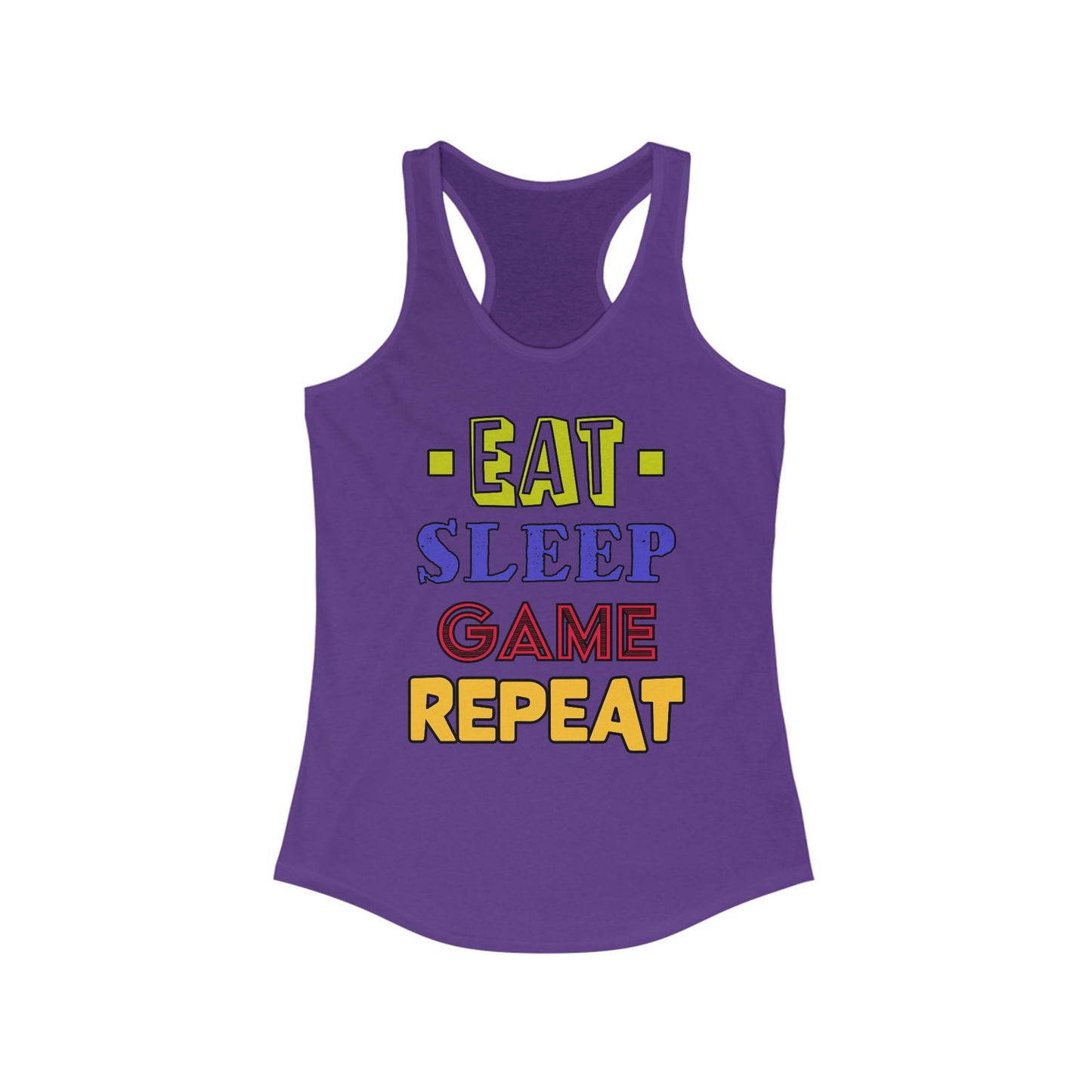 Eat Sleep Game Repeat- Women's Tank - Boss Mode Fashion LLC