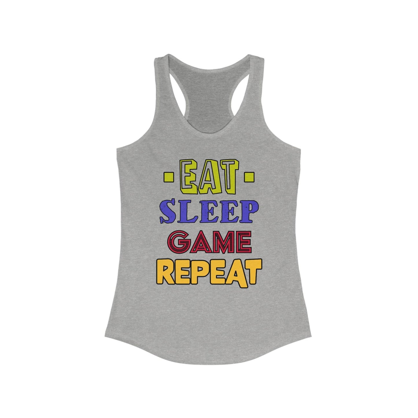 Eat Sleep Game Repeat- Women's Tank - Boss Mode Fashion LLC