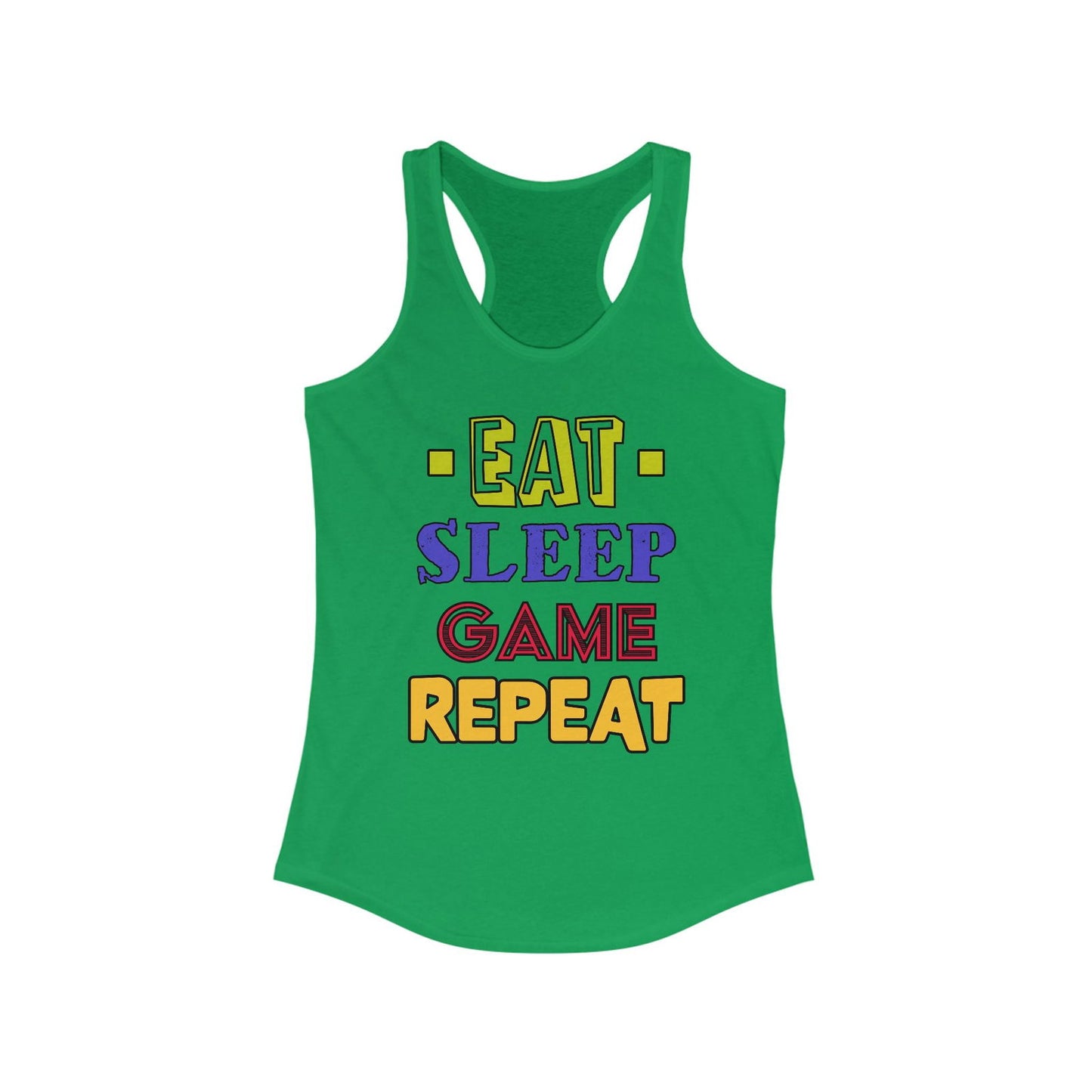 Eat Sleep Game Repeat- Women's Tank - Boss Mode Fashion LLC