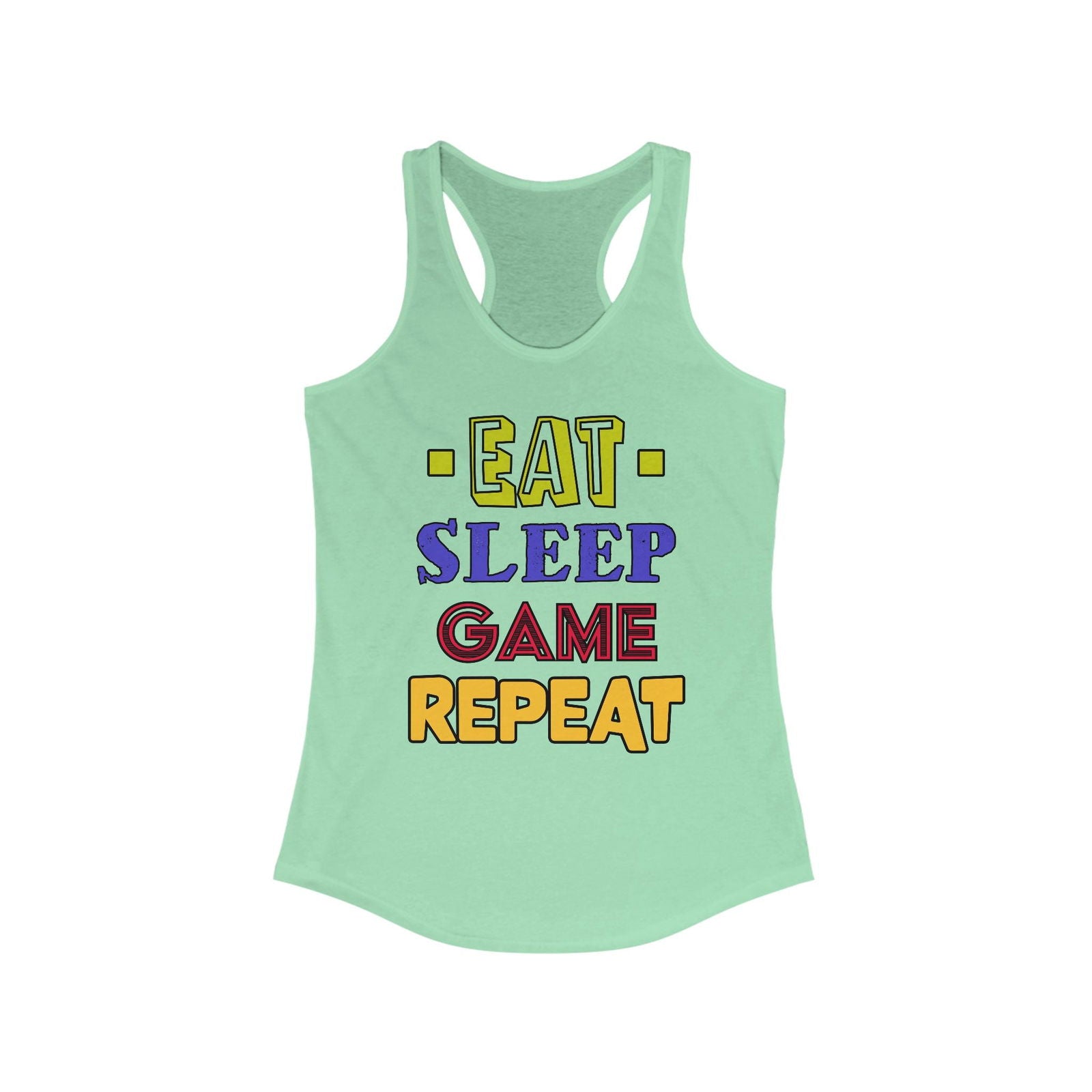 Eat Sleep Game Repeat- Women's Tank - Boss Mode Fashion LLC