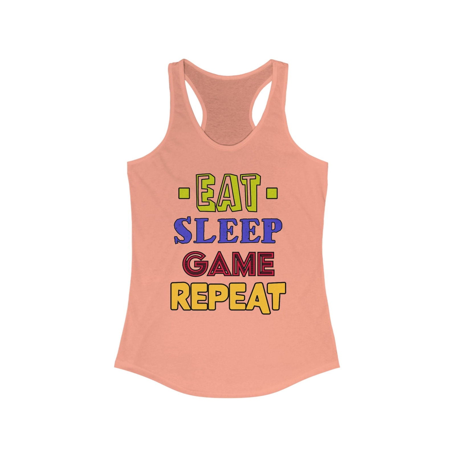 Eat Sleep Game Repeat- Women's Tank - Boss Mode Fashion LLC