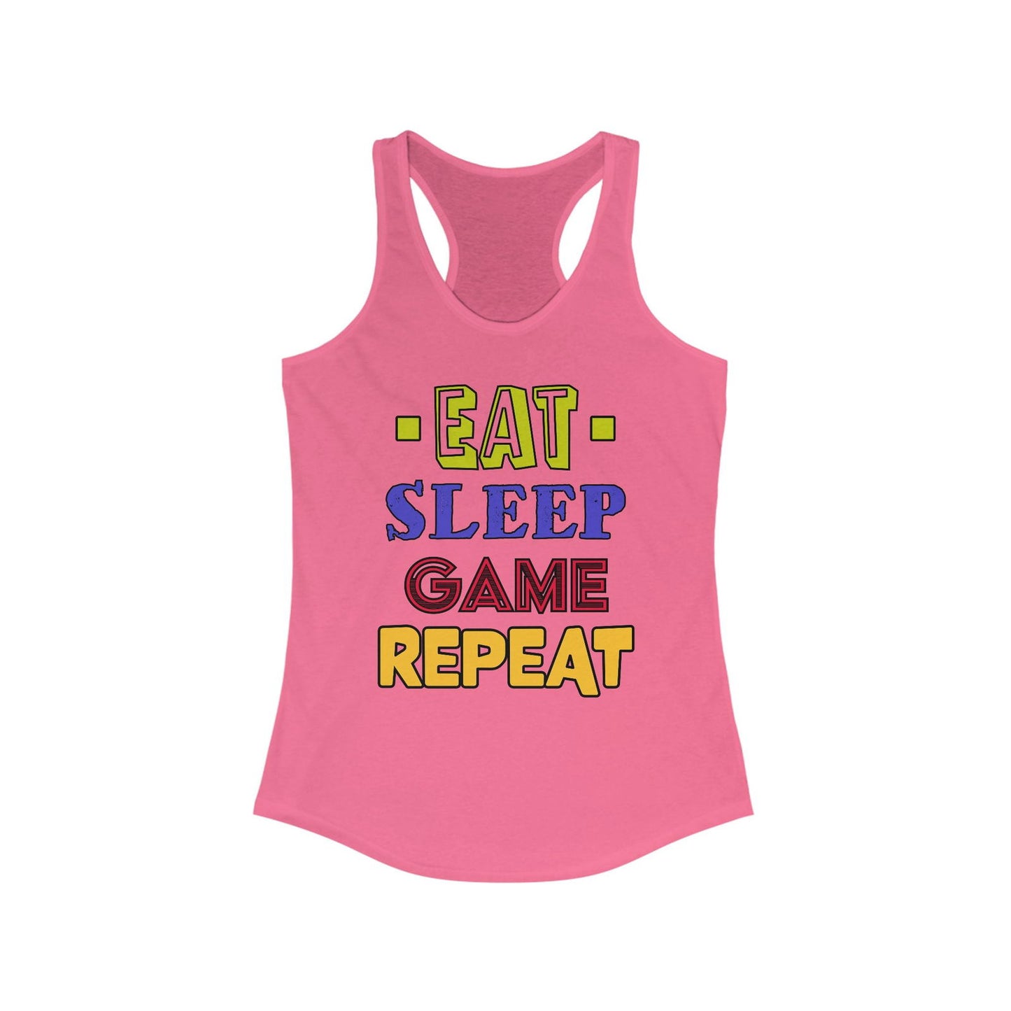 Eat Sleep Game Repeat- Women's Tank - Boss Mode Fashion LLC