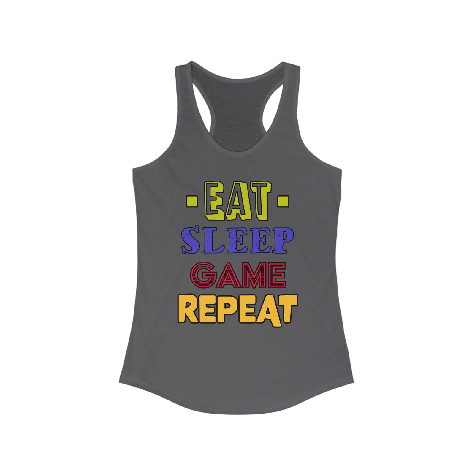 Eat Sleep Game Repeat- Women's Tank - Boss Mode Fashion LLC