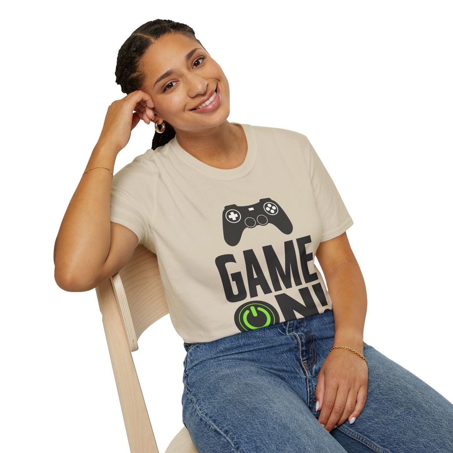 Game On- Women's Softstyle T-Shirt - Boss Mode Fashion LLC