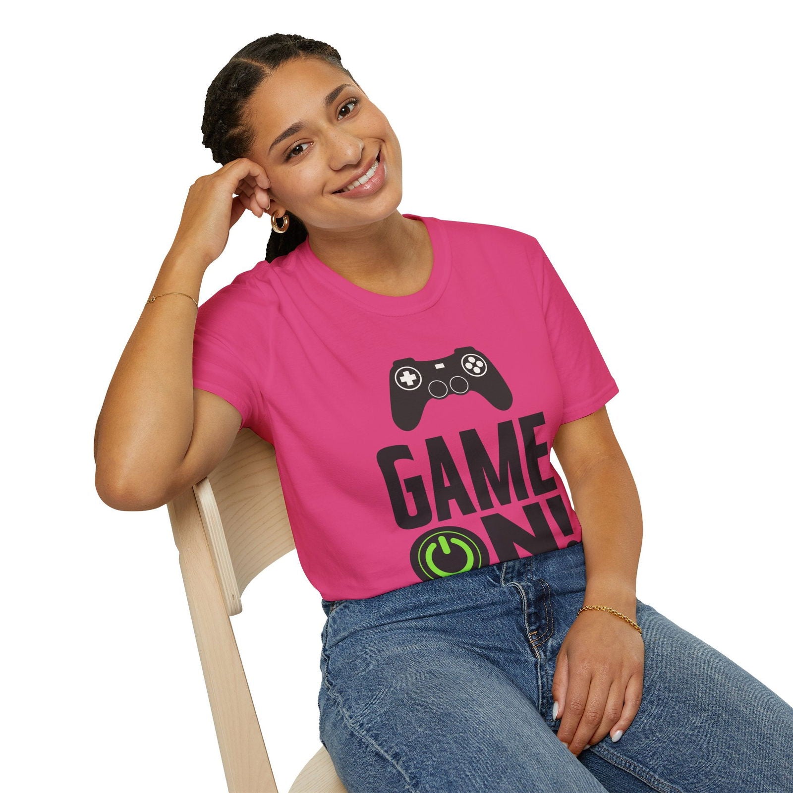 Game On- Women's Softstyle T-Shirt - Boss Mode Fashion LLC