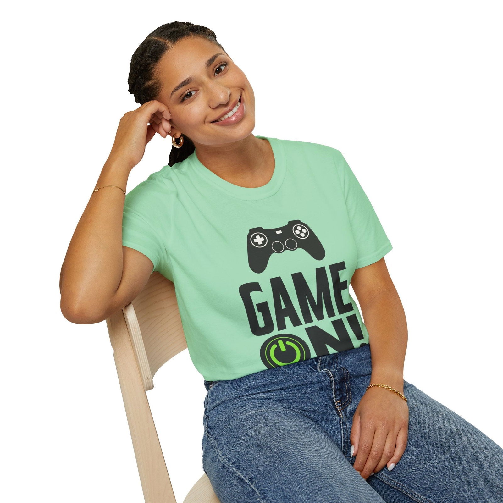 Game On- Women's Softstyle T-Shirt - Boss Mode Fashion LLC