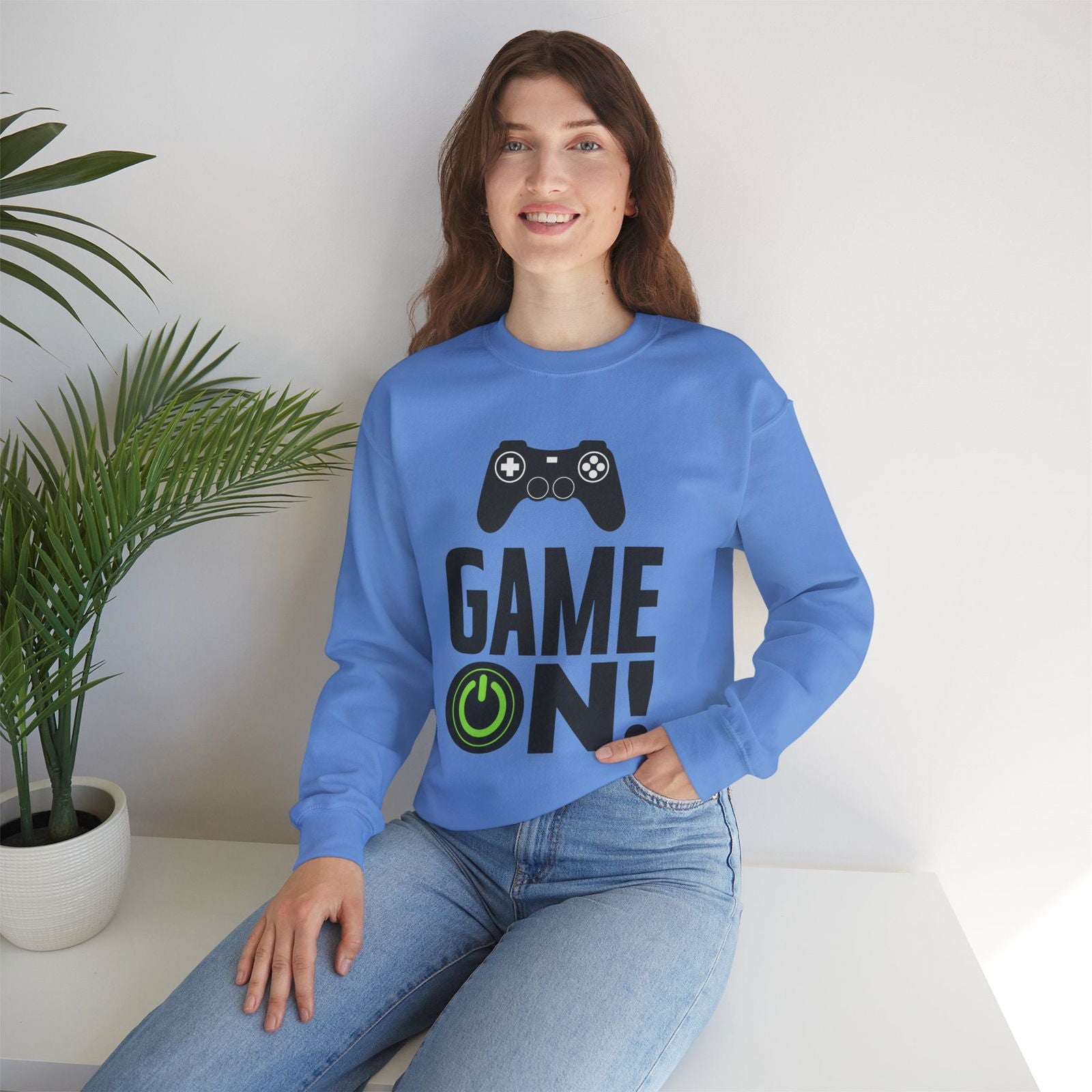 Game On- Women's Sweatshirt - Boss Mode Fashion LLC