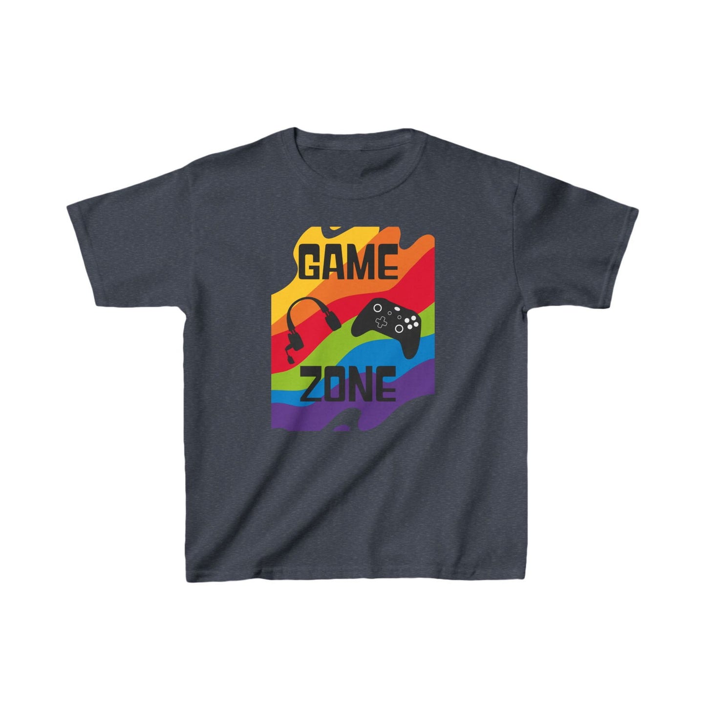 Game Zone- Kids Heavy Cotton™ Tee - Boss Mode Fashion LLC