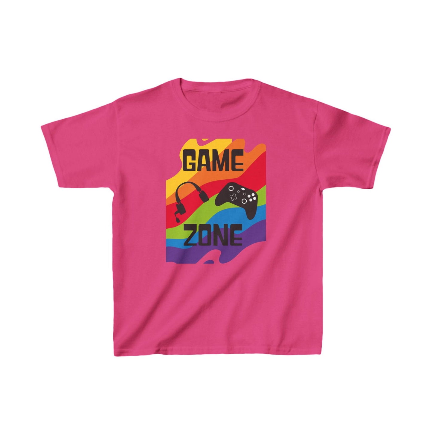 Game Zone- Kids Heavy Cotton™ Tee - Boss Mode Fashion LLC