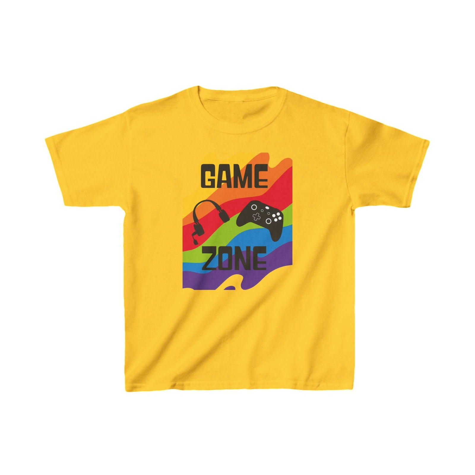 Game Zone- Kids Heavy Cotton™ Tee - Boss Mode Fashion LLC