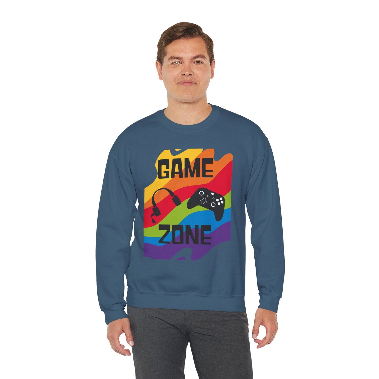 Game Zone- Men's Sweatshirt - Boss Mode Fashion LLC