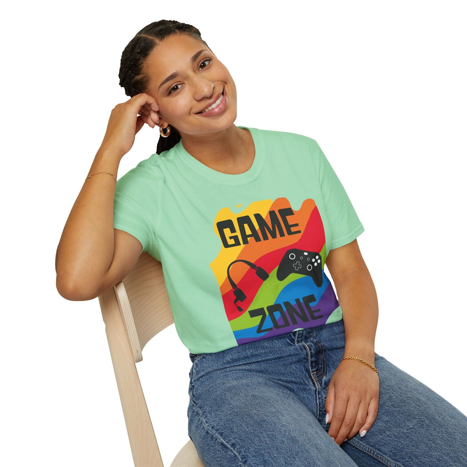 Game Zone- Women's Softstyle T-Shirt - Boss Mode Fashion LLC