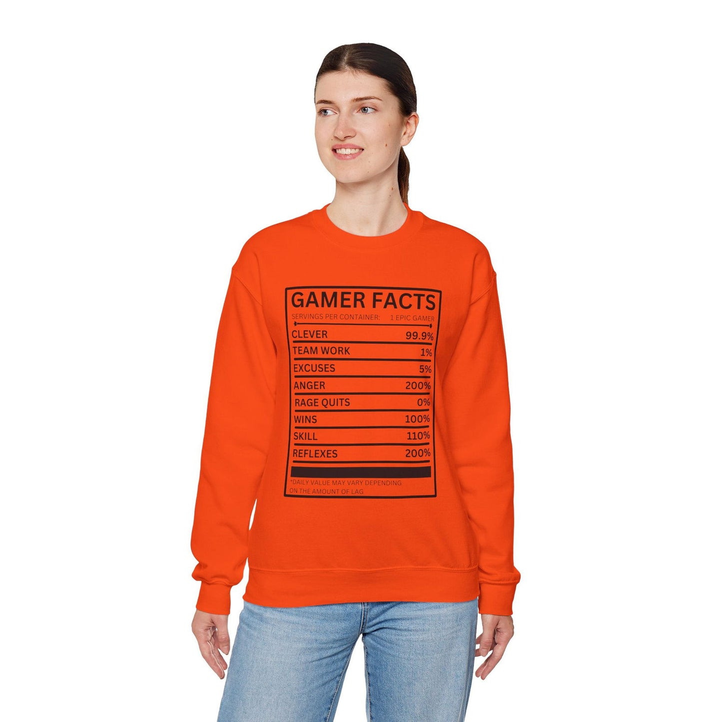 Gamer Facts- Women's Sweatshirt - Boss Mode Fashion LLC