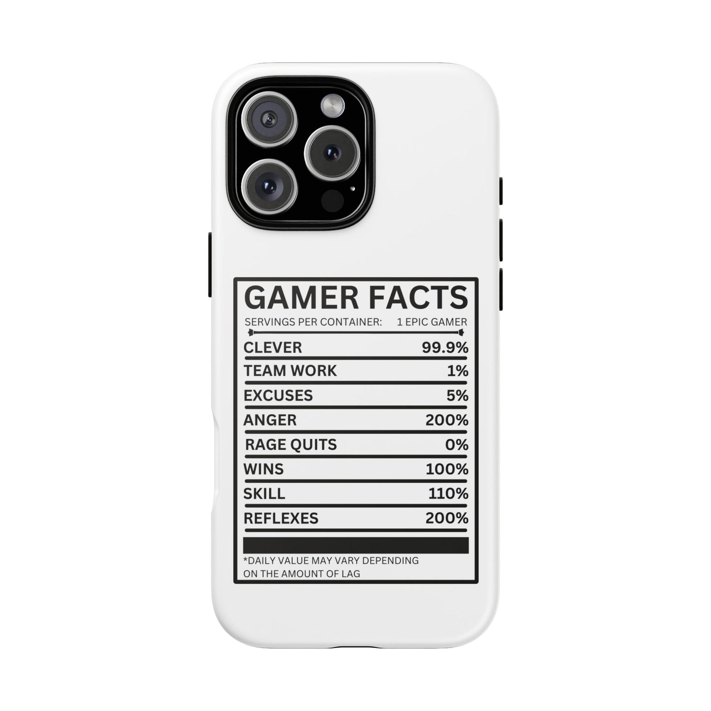 Gamer Facts- iPhone Tough Cases Boss Mode Fashion LLC